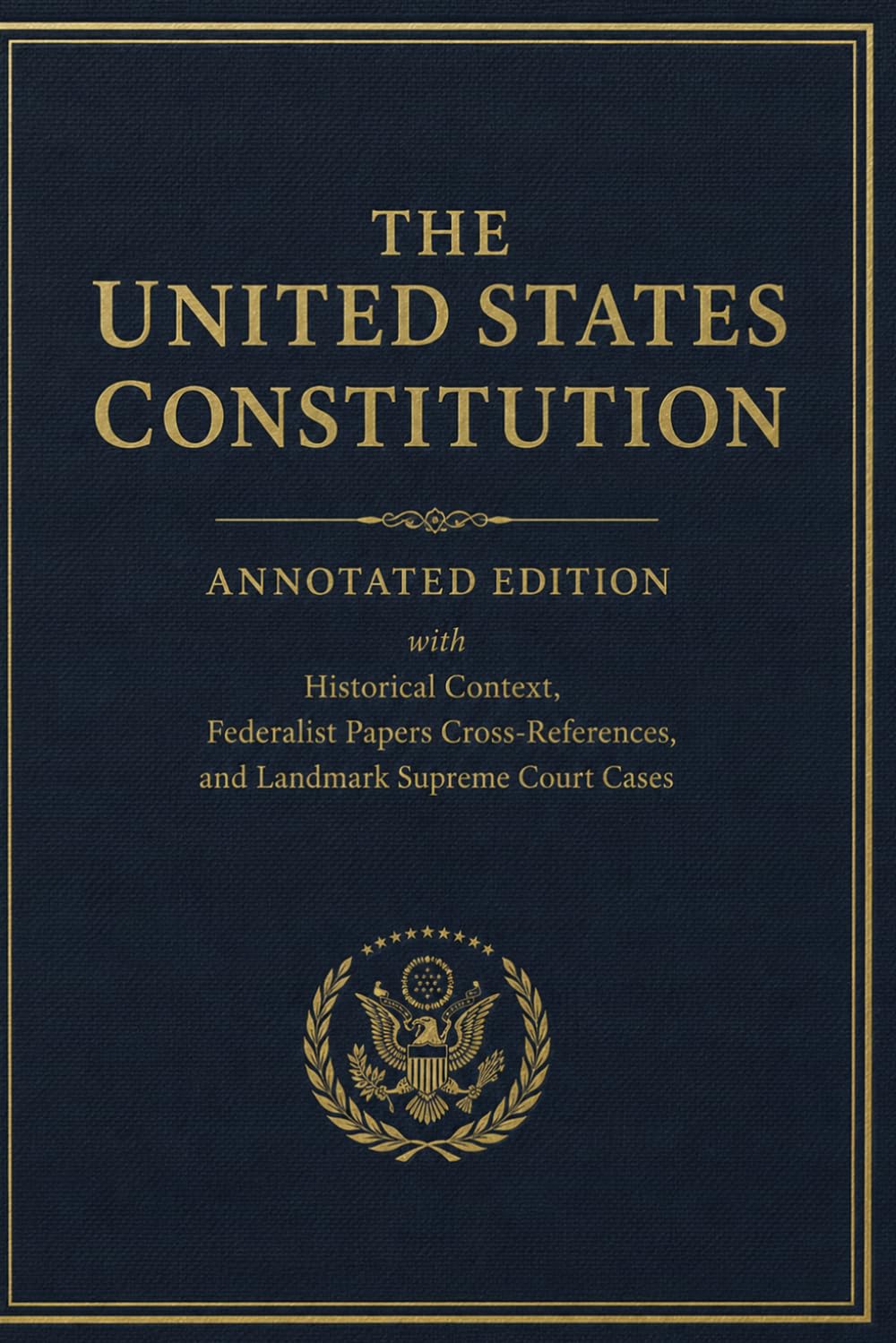 The United States Constitution: Annotated Edition with Historical Context, Federalist Papers Cross-References, and Landmark Supreme Court Cases