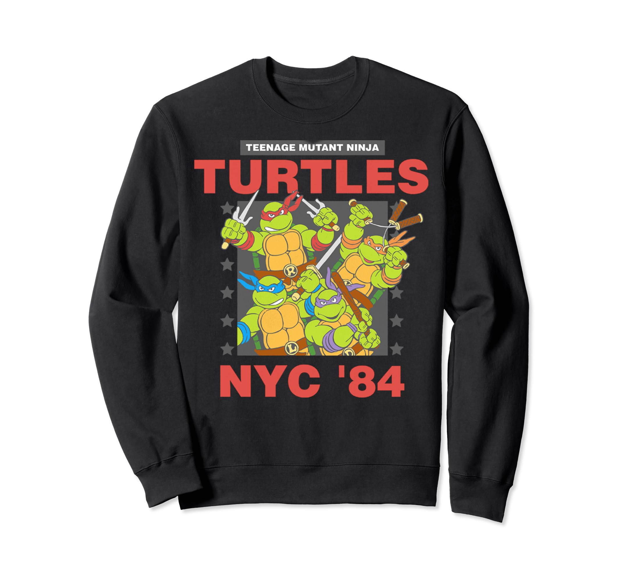 なとり gameshirt Mサイズ Amazon.com: Teenage Mutant Ninja Turtles NYC '84 Sweatshirt