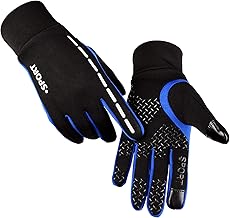 AFIT Winter Gloves Touch Screen Waterproof Windproof Cycling Gloves Non-Slip Gloves for Running, Driving, Climbing, Skiing Outdoor Sports Gloves for Men and Women
