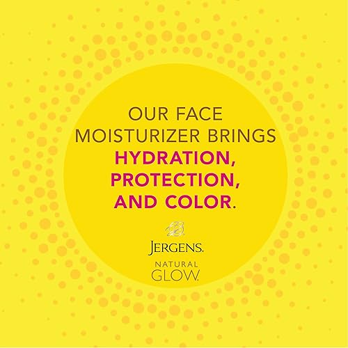 Miniatura 4 de Jergens Natural Glow Self Tanner - Crema hidratante facial y loción de ducha con brillo natural, autobronceador para un tono de piel medio a profundo