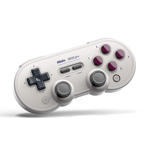Miniatura 10 de 8Bitdo Sn30 Pro Wireless Bluetooth Controller, Hall Effect Joystick Update, Retro Gamepad for Switch/Switch 2, PC, Steam Deck, Android, Raspberry