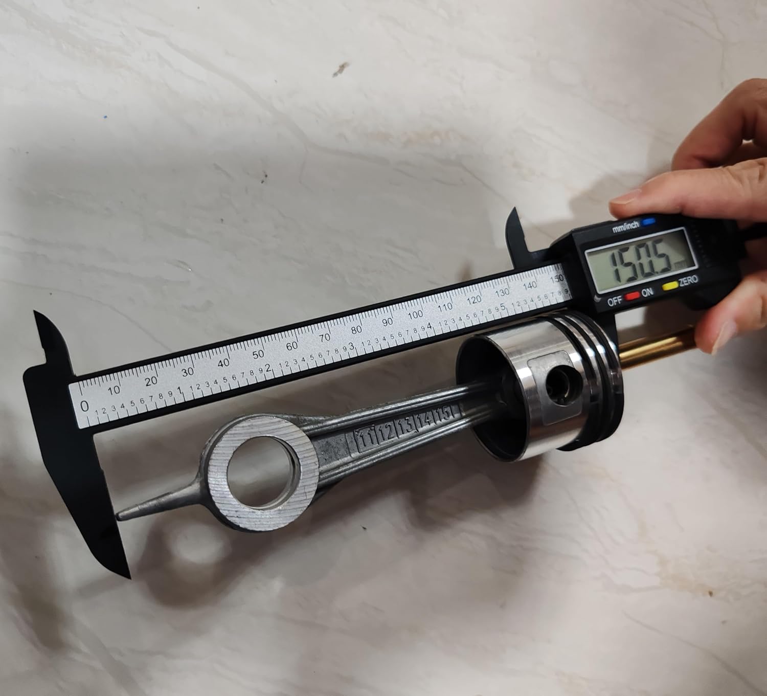 High Pressure Compressor Spare Parts PCP Air Pump Piston Rod + Gasket
