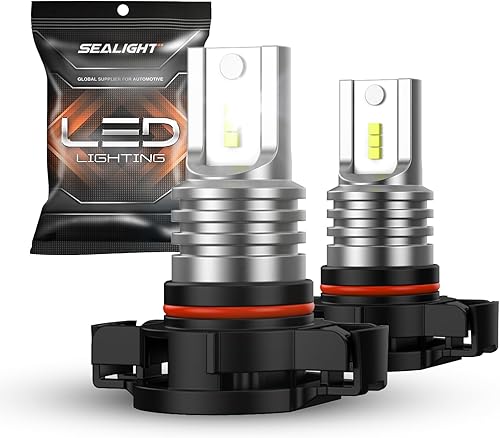 Miniatura 19 de Bombillas LED antiniebla SEALIGHT H10 9145, 400% de brillo, 6000 K, blanco diamante, bombillas LED antiniebla 9140, fuerte penetración, enchufa