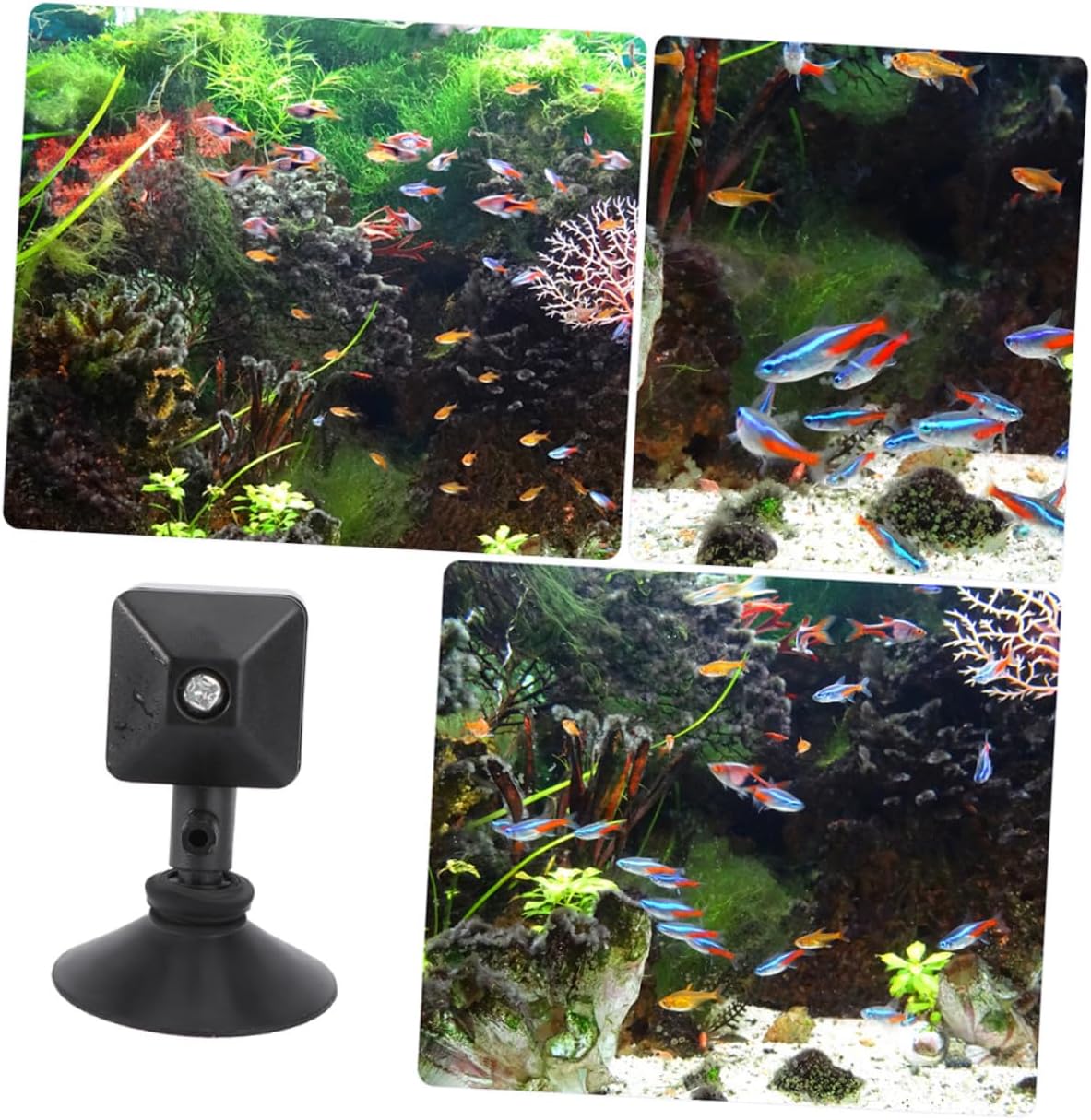 SHINEOFI 2pcs Air Stone Aquarium Bubble Diffuser for Fish Tank Oxygen Pump Accessories Plastic Material with Fine Workmanship Suitable for Freshwater and Seawater Aquariums Hydroponics and