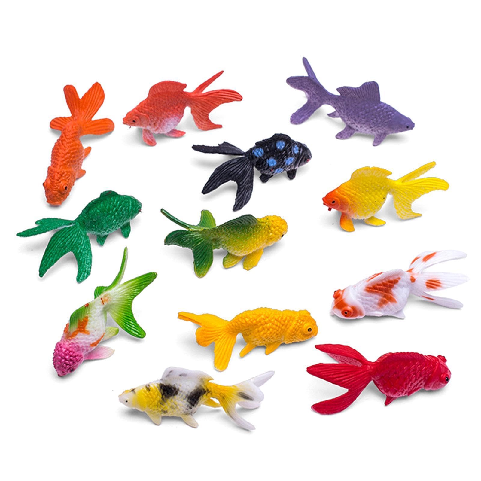 タイムセール 金魚 アートプレミアム 極 プレゼント 誕生日 置物 ミニチュア Amazon.co.jp: ミニチュア金魚の置物, カラフルな海の動物の金魚の