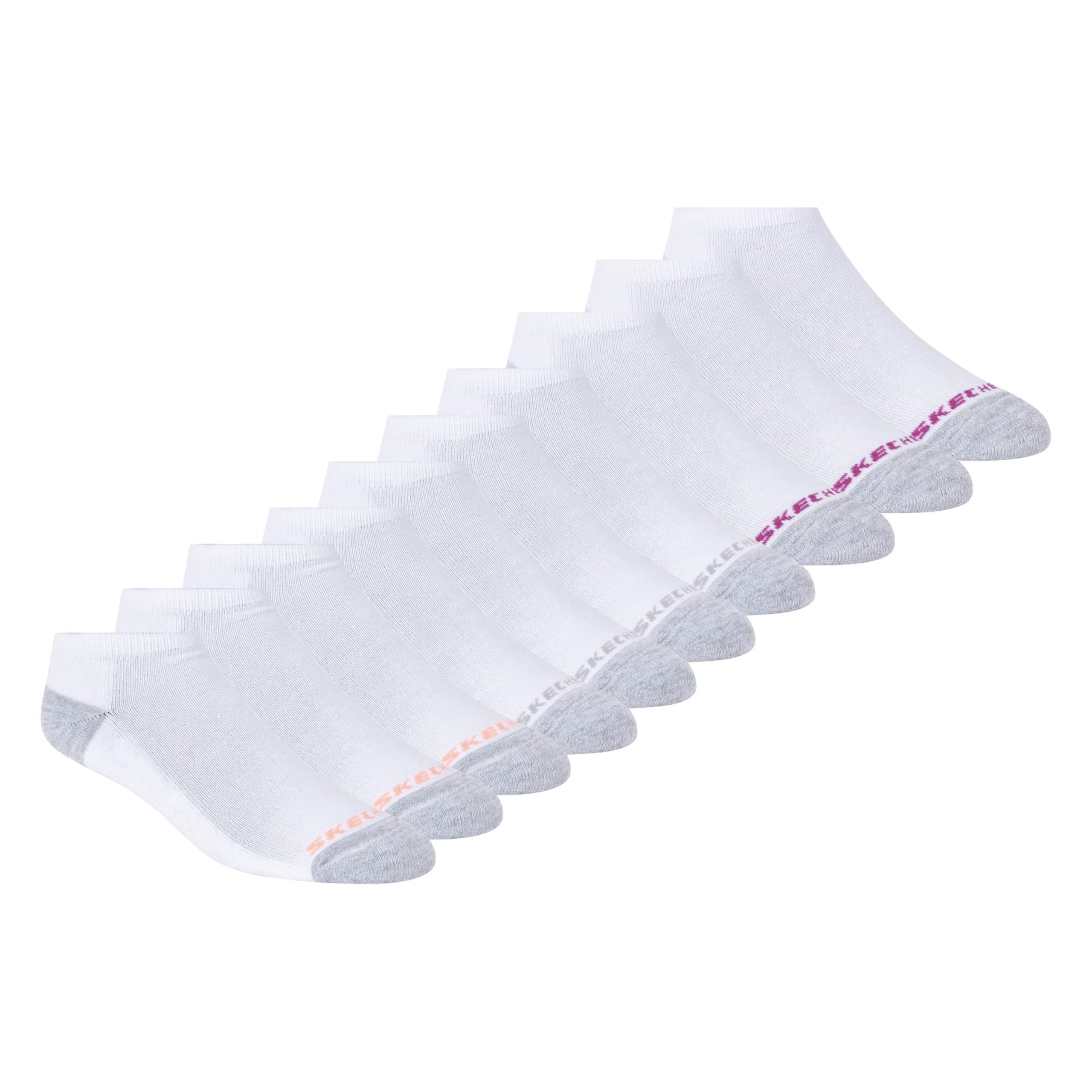 Skechers Women's 10 Pack No Show Socks