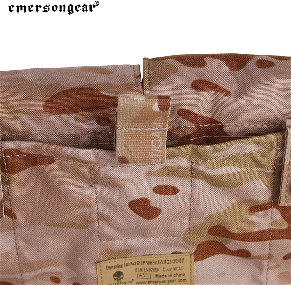 emersongear Back Pack by Zip Panel for AVS JPC2.0 CPC,Molle Design