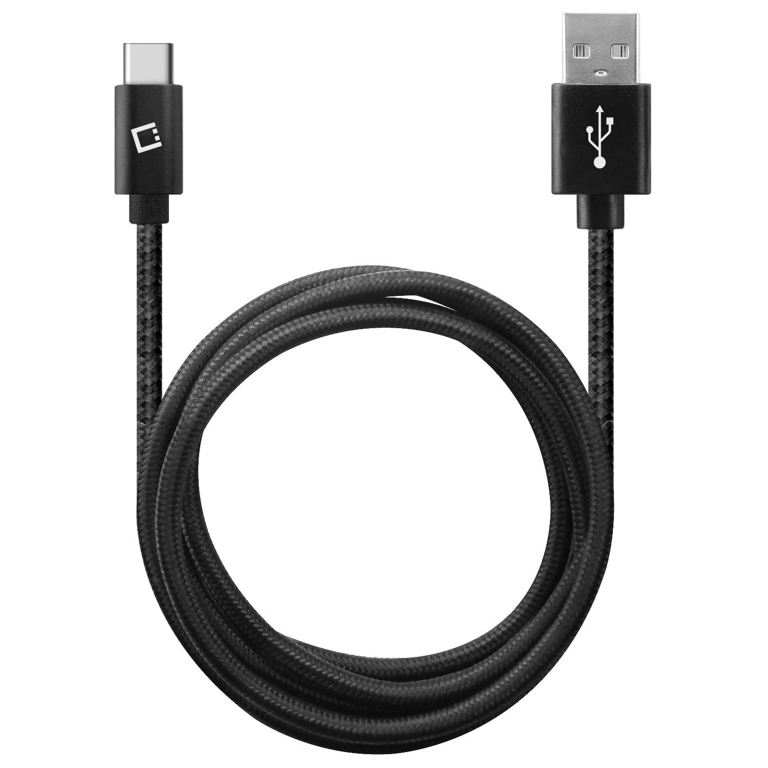 Cellet Heavy Duty Braided USB-C Charging Cable and Data Cable, Compatible with Apple iPhone 15, Samsung Galaxy Smartphones, Google Pixel, Moto Series
