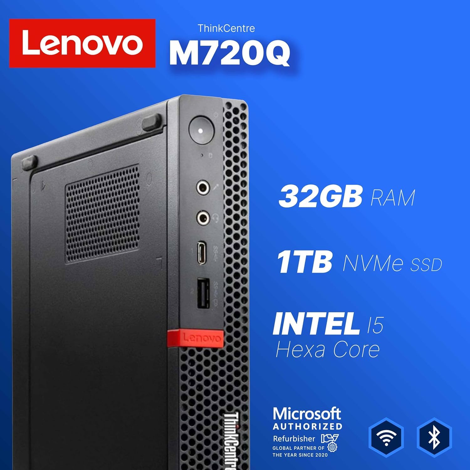 Amazon.com: Lenovo M720Q ThinkCentre Mini PC | Windows 11 Pro