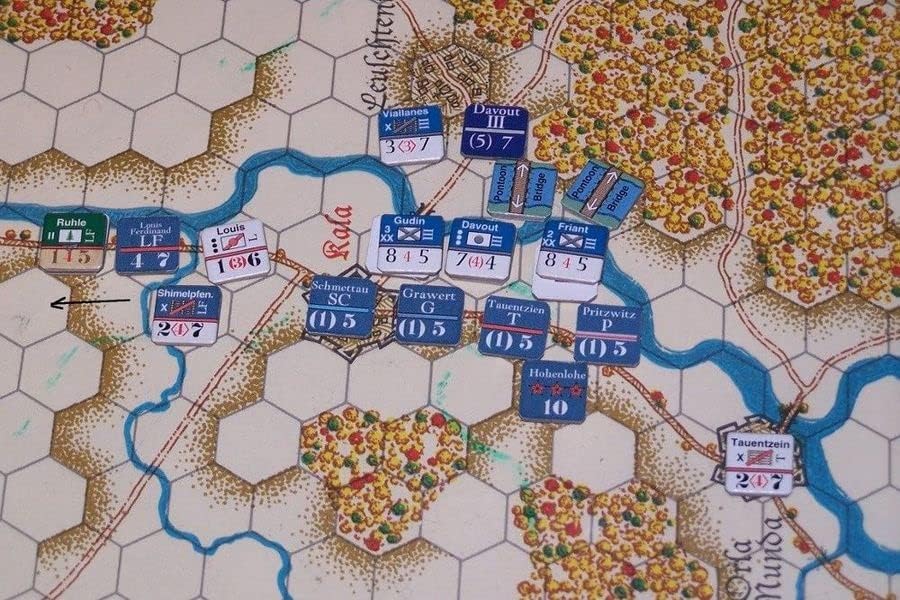 JENA! Napoleon Conquers Prussia 1806 Board Game COA 9602-55
