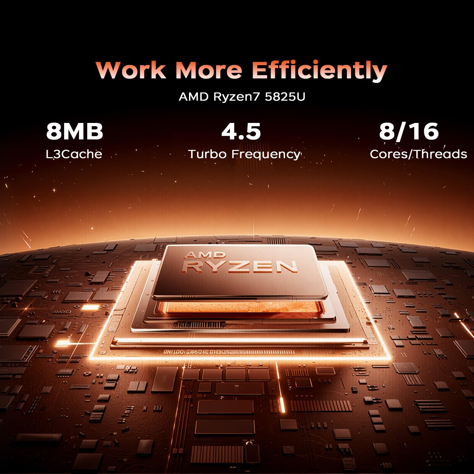 ACEMAGIC Gaming-Laptop – 2026 Neuester 15,6-Zoll-FHD-Display-Laptop mit AMD Ryzen 7 5825U-Prozessor mit bis zu 4,5 GHz, 16 GB RAM DDR4, 1 TB NVMe PCIe 3.0 SSD Gaming-Notebook, leichtgewichtig