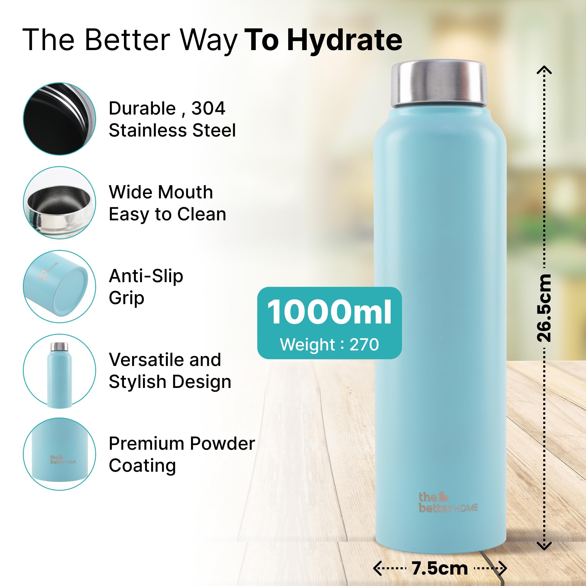 Stainless Steel Water Bottles - 20 Pack -3