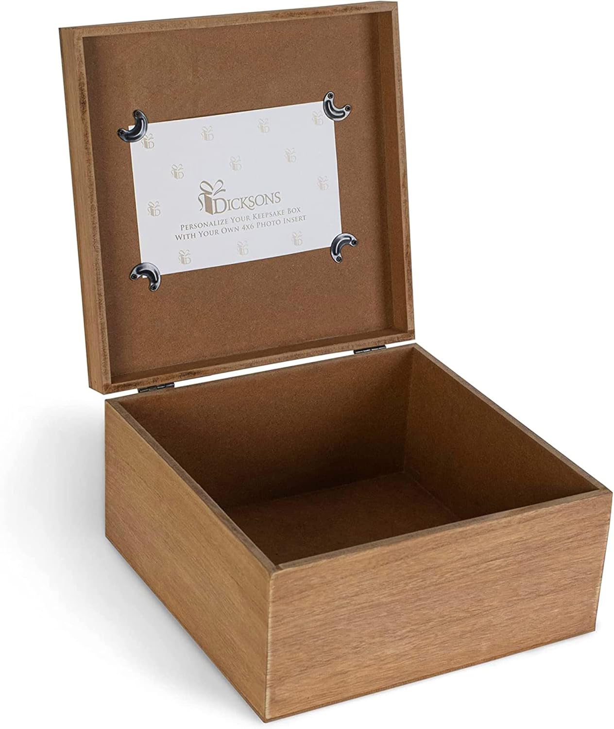 Dicksons Child We Have Prayed Soft Blue 10 x 10 x 5 MDF Decorative Keepsake Photo Box