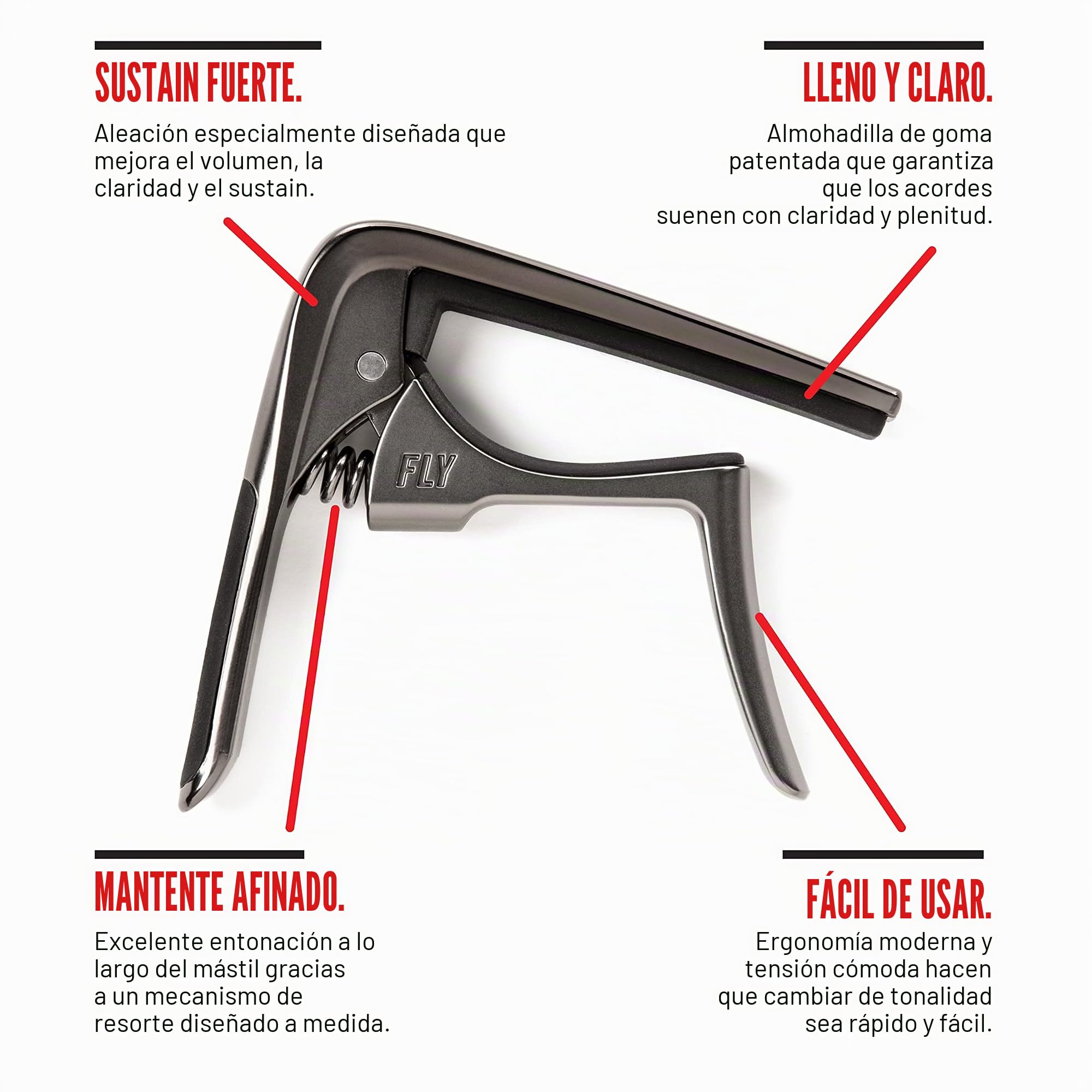 Capo Trigger Fly Gun Metal