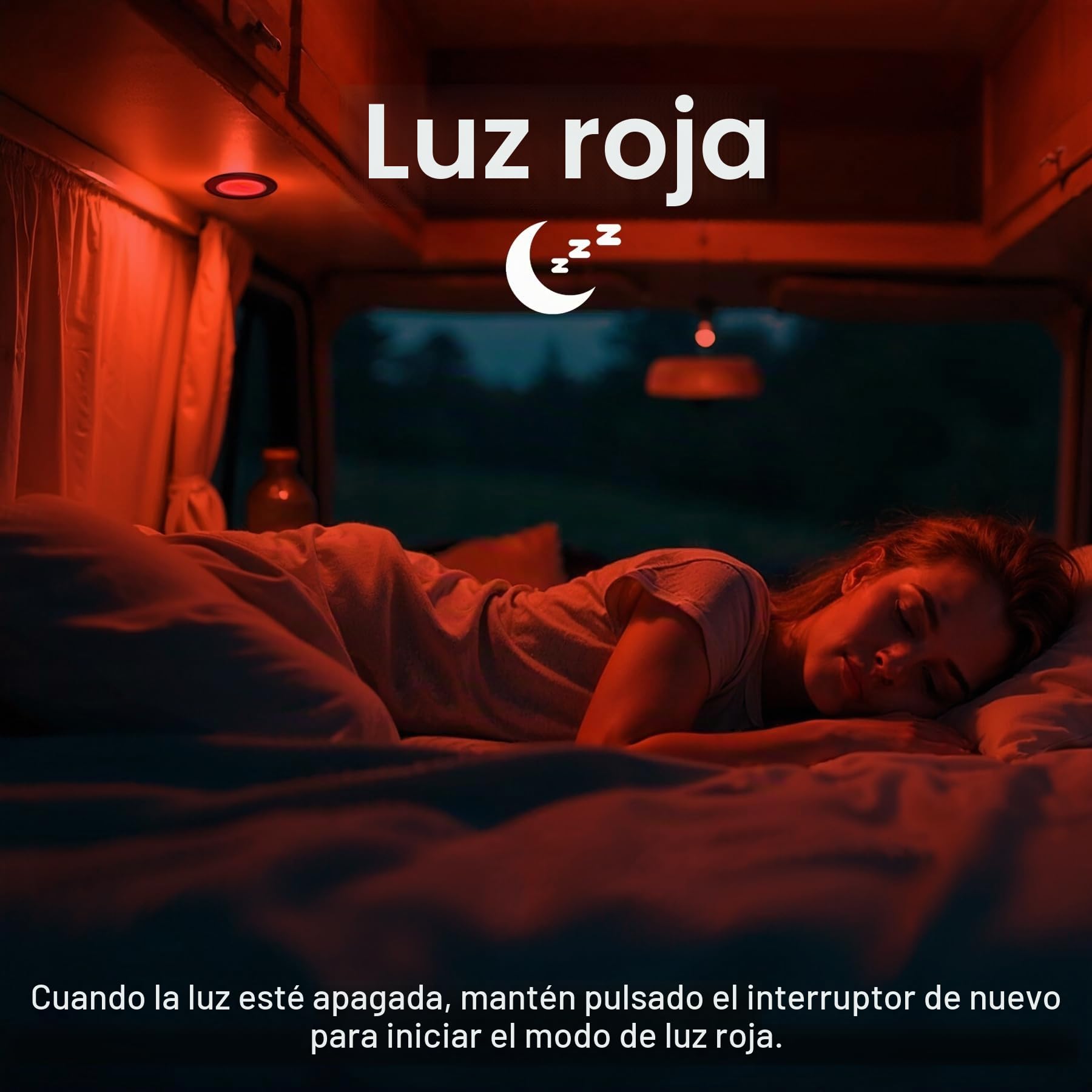 4 Piezas 2.5W Foco Empotrable 12VDC Regulable para Camper, Aluminio Focos LED Interior Techo 24VDC con Luz Roja para Autocaravana, Barco, Tráiler, Baño, Armario, Gabinete, Vitrina, 3000K
