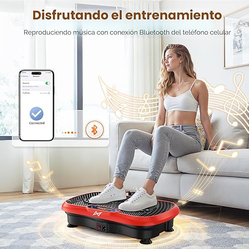 Miniatura 3 de AXV Placa de vibración para fitness, máquina de ejercicio, vibración, agitación, cuerpo completo, agitador, soporte vibrador, tabla para agitar