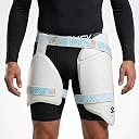 SHREY Meta VR Thigh Guards (Professional Range) (White, L, Left Hand) gallery image