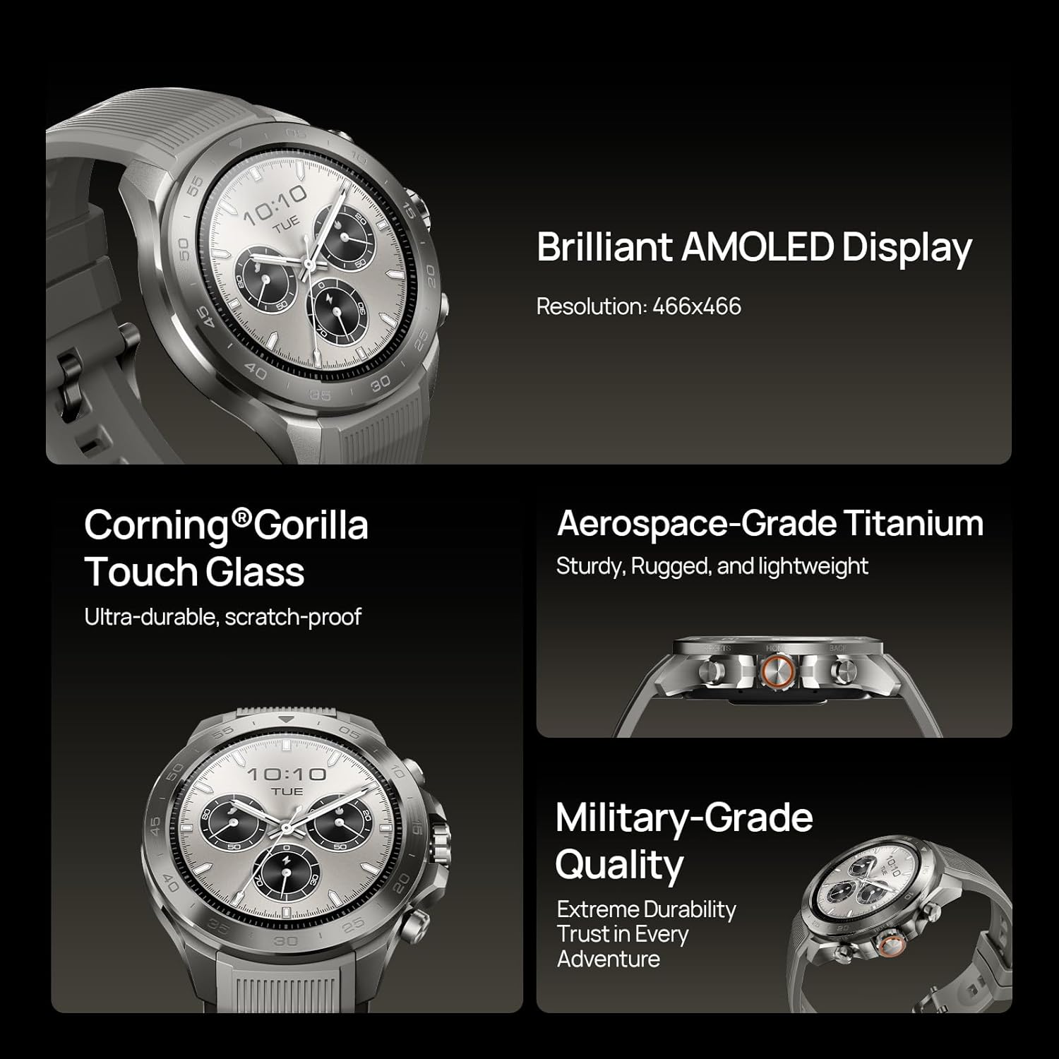 Mibro GS Explorer S display and construction details