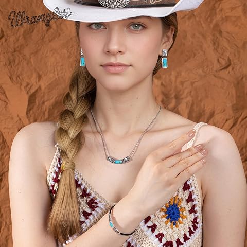 Wrangler Couture Turquoise Necklace
