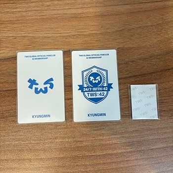 Amazon.co.jp: TWS ギョンミン KYUNGMIN メンバーシップキット