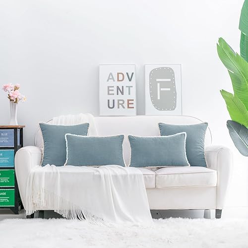 Miniatura 6 de HWY 50 Juego de 2 fundas de almohada decorativas de color rojo burdeos de 18 x 18 pulgadas para sofá, cama, sala de estar, felpilla suave y sólida,