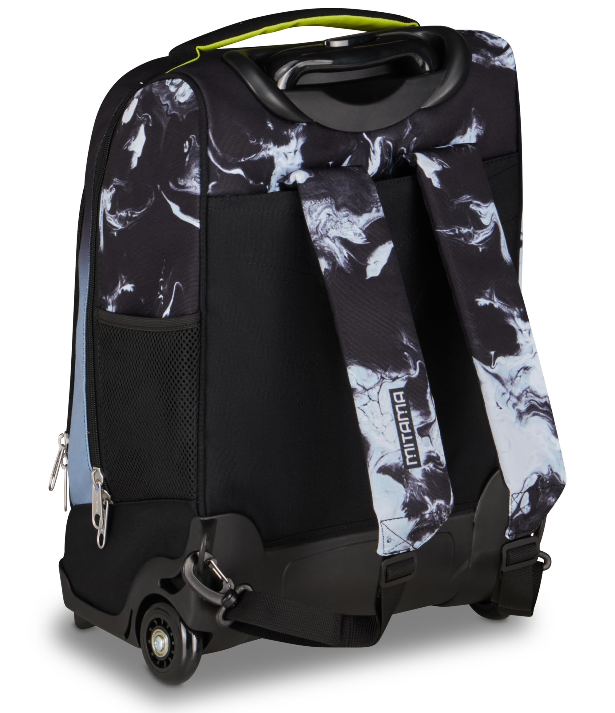 Mitama Trolley DR Scuola INKSTYLE, 34 Lt, Nero, Uso zaino, Tasca con organizer, Bambino, Scuola elementare e media, Viaggi e tempo libero