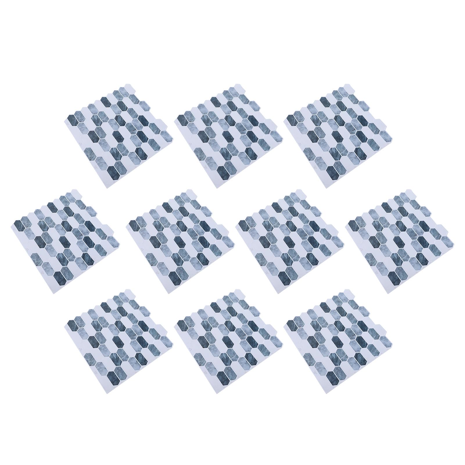 Eujgoov Samoprzylepne Płytki ścienne 3D Naklejki ścienne 12x12 Cal Wodoodporne Odklejane i Przyklejane Płytki do łazienki Kuchnia Backsplash Wystrój Mebli