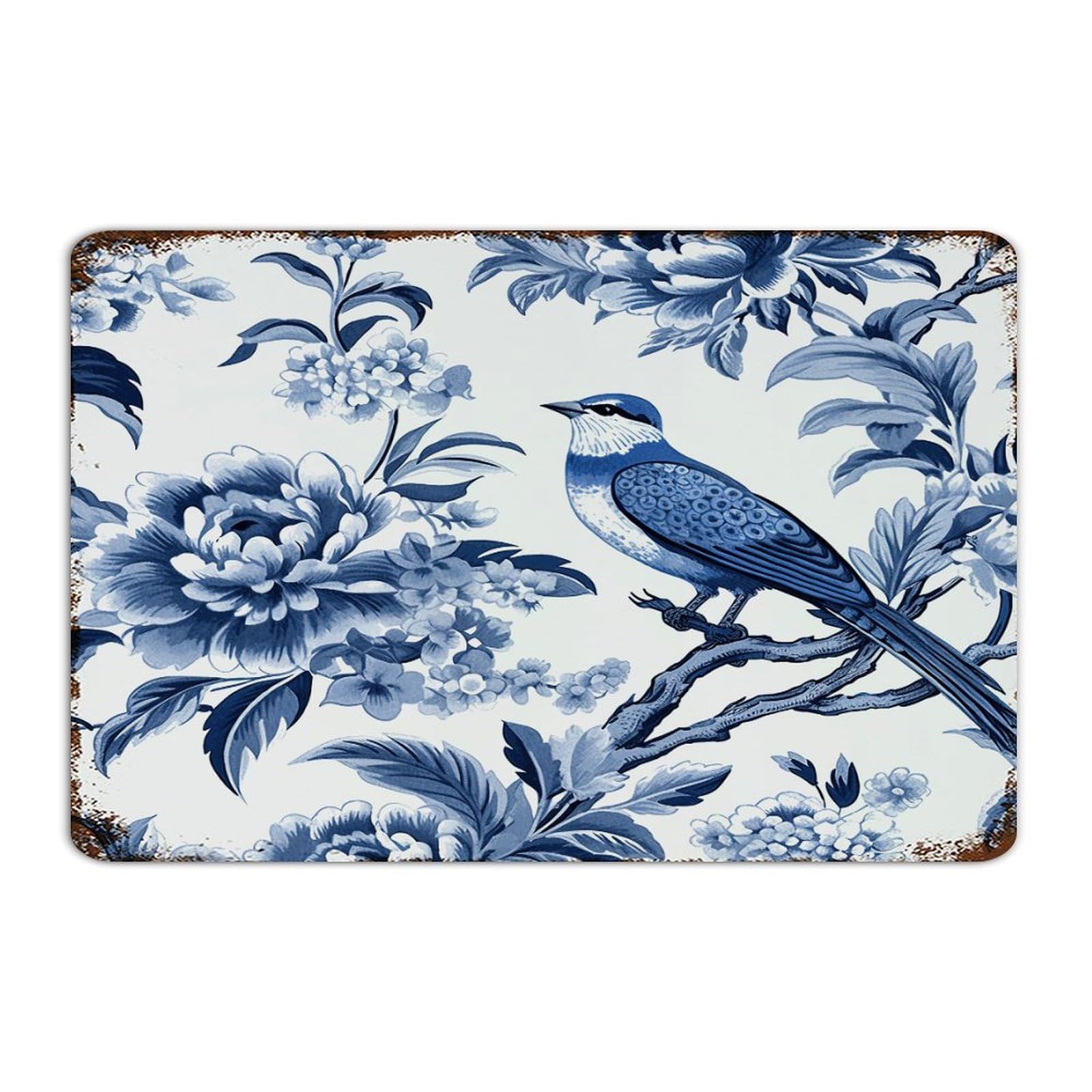 Plaque en métal personnalisée en alu rigide motif chic pour maison
