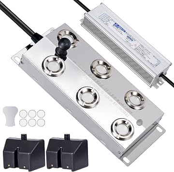 Mist Maker 6 Head Ultrasonic Fogger Pond Fogger Mister Atomizer