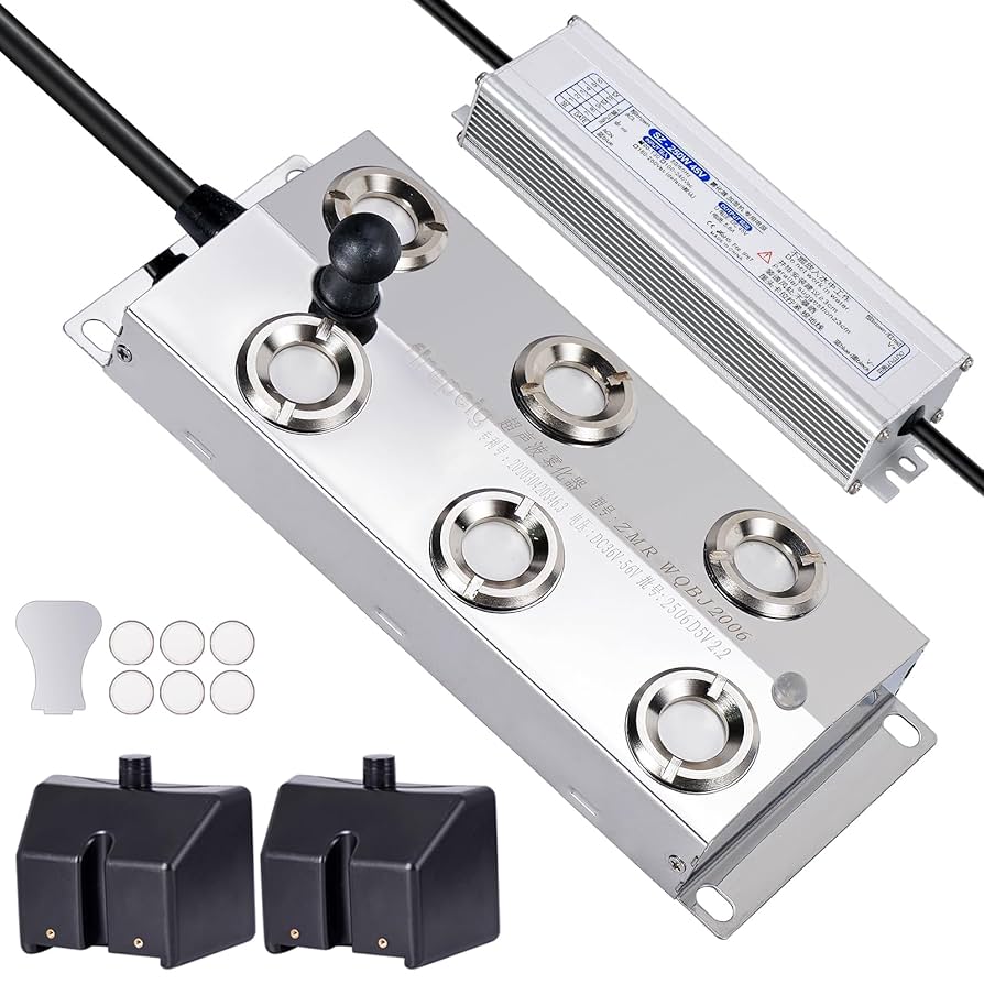 MUALROUS 6 Head Ultrasonic Mist Maker Fogger With Float Pond Fogger 5
