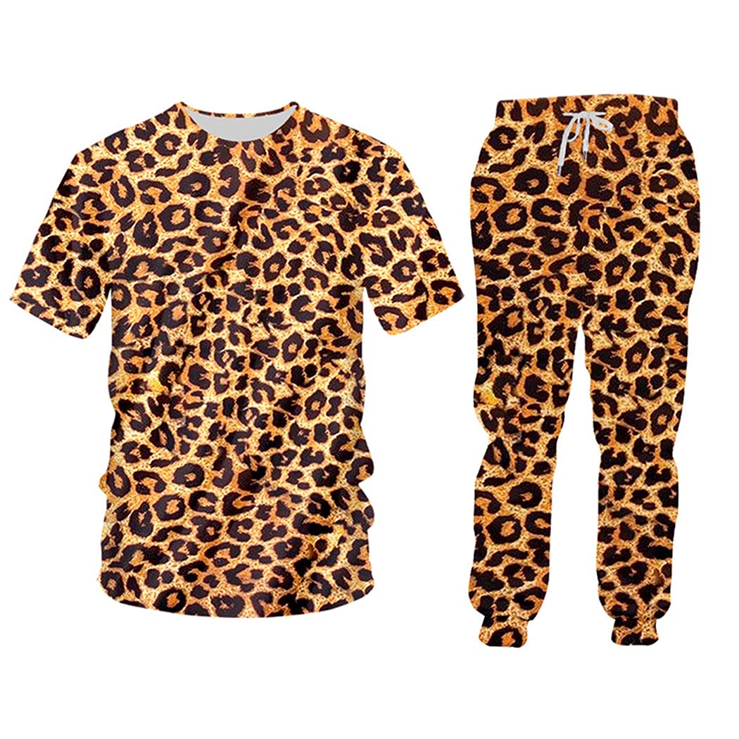 Sweat à capuche léopard 3D motif animalier réaliste coupe ample - 6