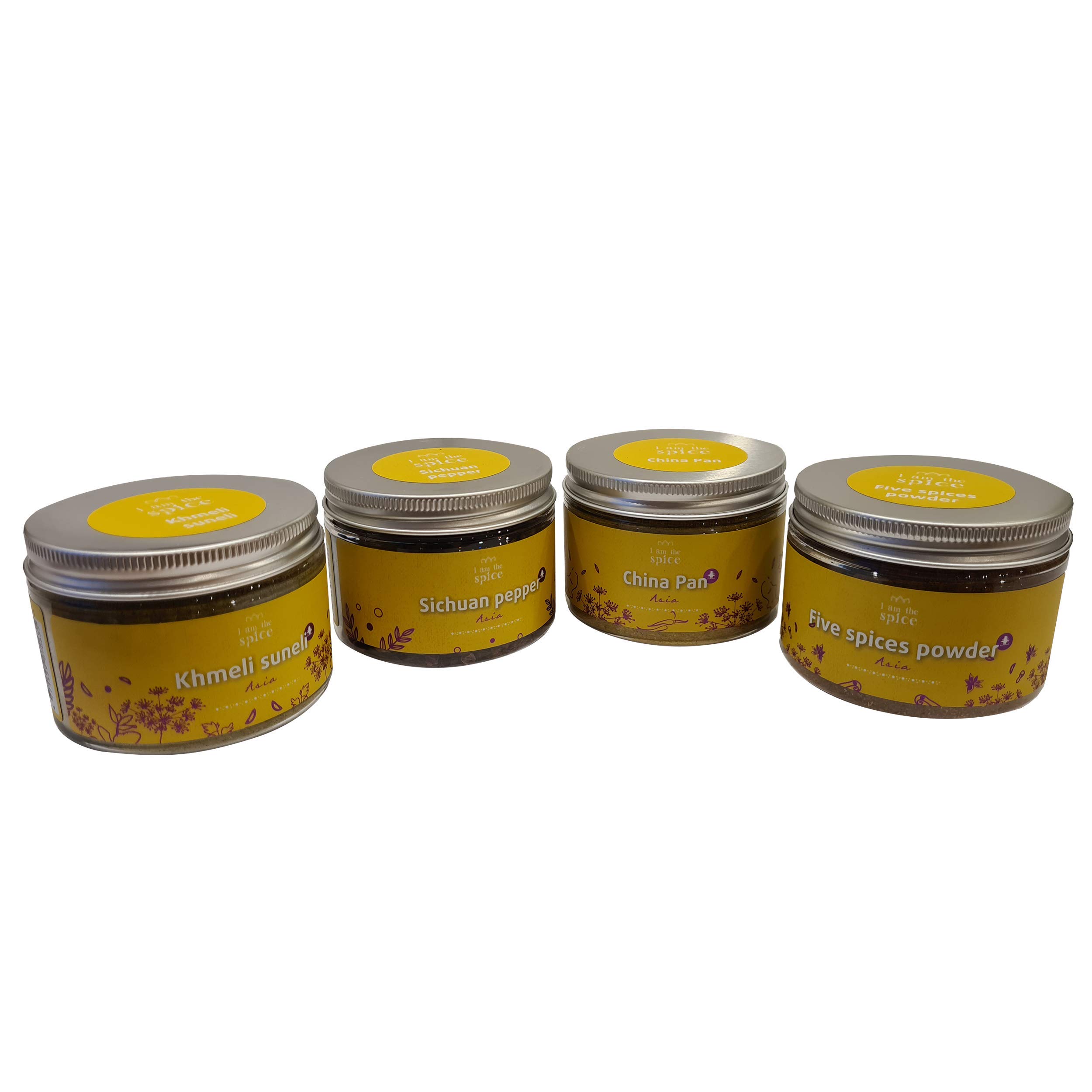I am the spice Mix di cinque spezie in polvere per Asian Kitchen - Chiodi di garofano, cannella, pepe nero, semi di finocchio, anice stellato, 80g