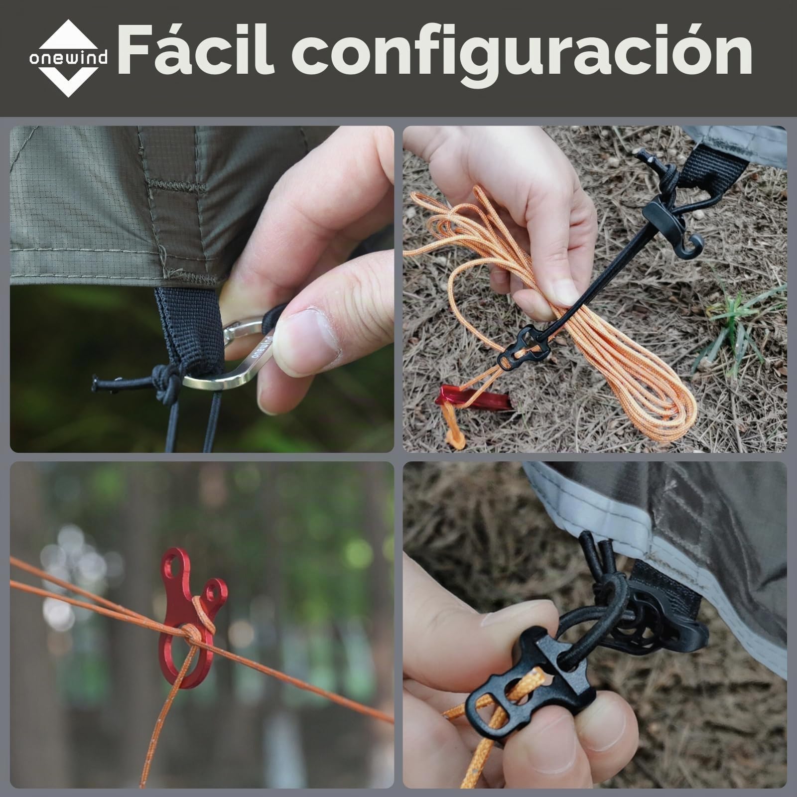 onewind Lona para hamaca, mosca para lluvia, ultraligera, cubierta grande, refugio con puertas, portátil para arbustos de invierno, tienda de campaña, todos los accesorios incluidos (verde oliva1, 365