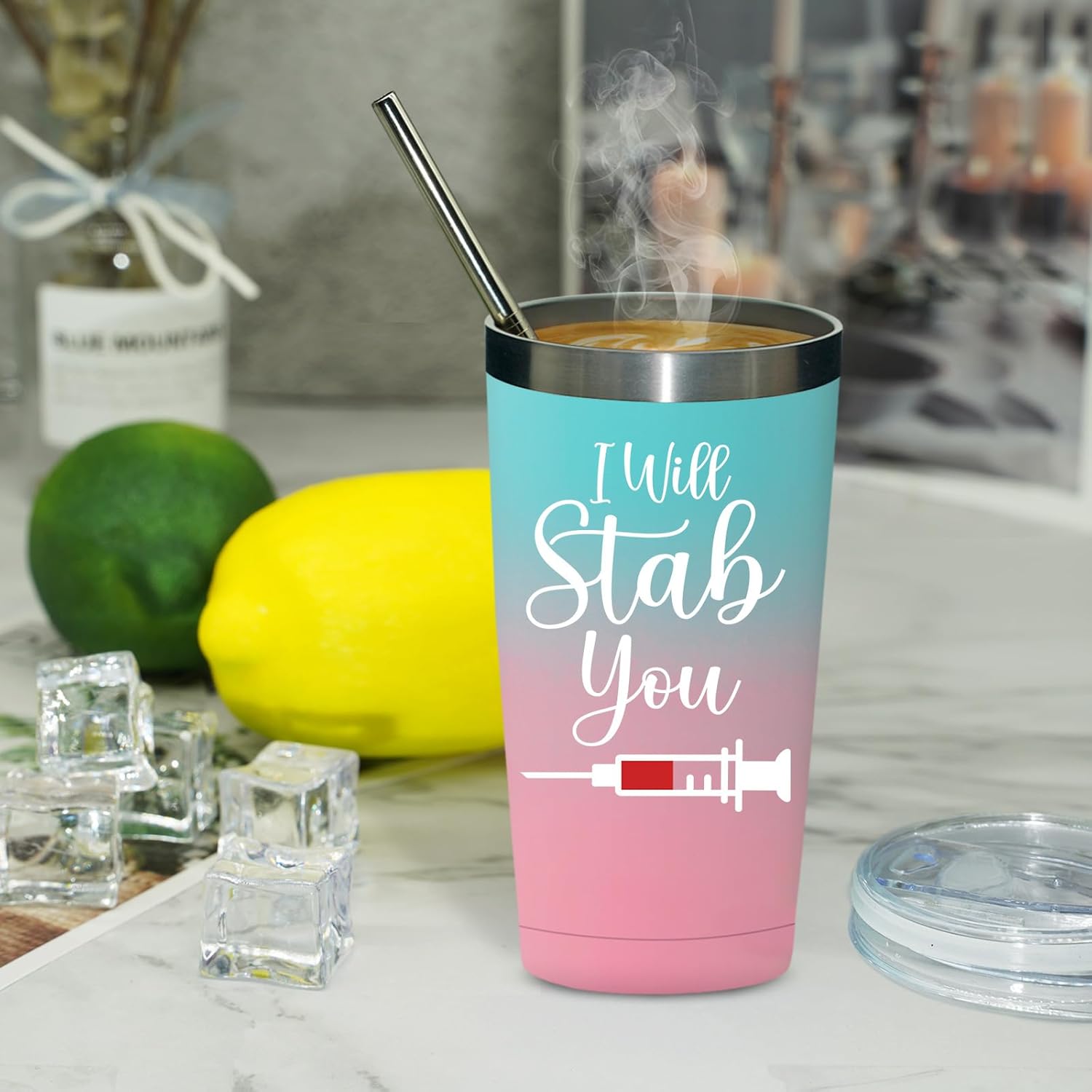 Fufandi Nurse Gifts - Nurse Christmas Gifts - Appreciation Week Birthday Gift for Nurses, Nurse Practitioner, Doctors, Assistant - Tumbler Cup - Image 9