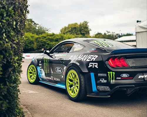 Miniatura 7 de Llantas y ruedas de coche RC 18 RC On Road de 0.669 in Hex 4.055 in de goma para coche de carreras RC en carretera a escala 18 HPI WR8 HSP Hobao