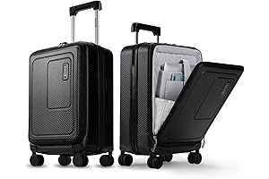 Carry-On Luggage with Laptop Compartment