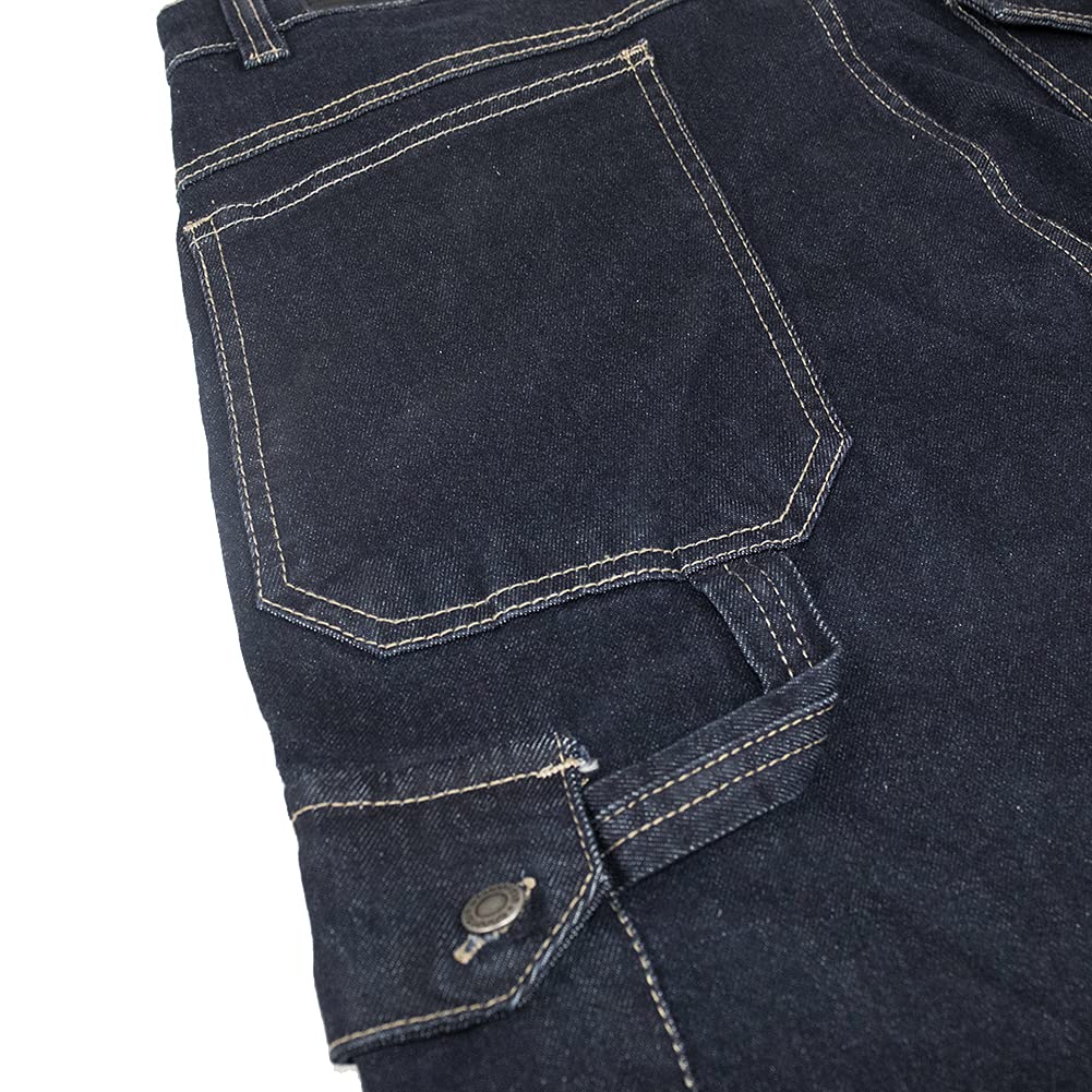 Goodyear Herren Hosen Stretch Denim Tischler Stil Seitentasche Arbeit und Arbeitskleidung