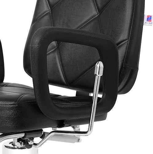 Miniatura 8 de Artist hand Silla de peluquería reclinable hidráulica Silla de salón para estilista Silla de tatuaje resistente Champú Equipo de salón de belleza