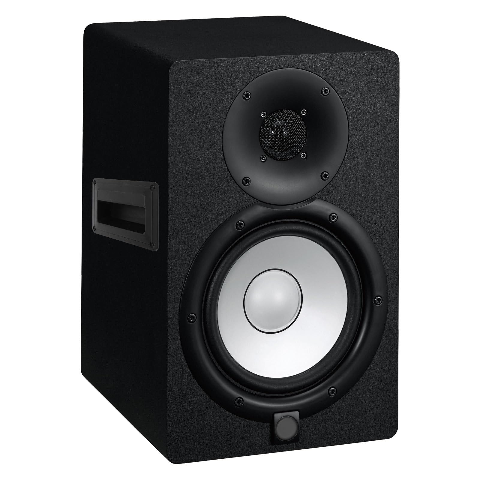 Zerodeko Poignées Latérales Accessoires Faciles à Installer pour en Plastique Noir Design Simple et Délicat 4 Pièces Haut-Parleur Audio pour Enceinte