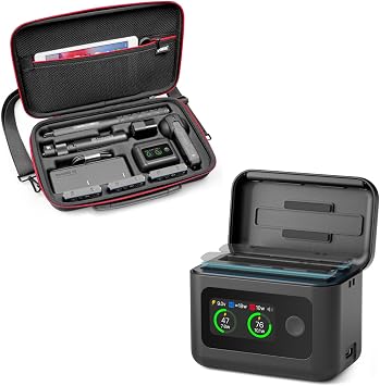 SYMIK Charging Case and Carrying Case for Insta360 X5