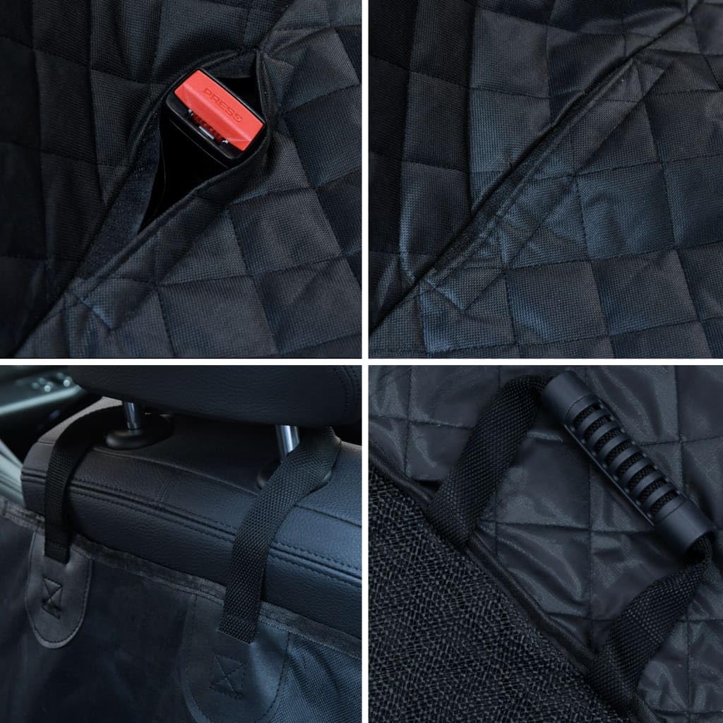 Funda para asiento de coche para perros, protector de asiento trasero universal antideslizante y antiarañazos, hamaca para mascotas de tela Oxford 600D, 137x46x50 cm, 4 capas, para perros medianos y g