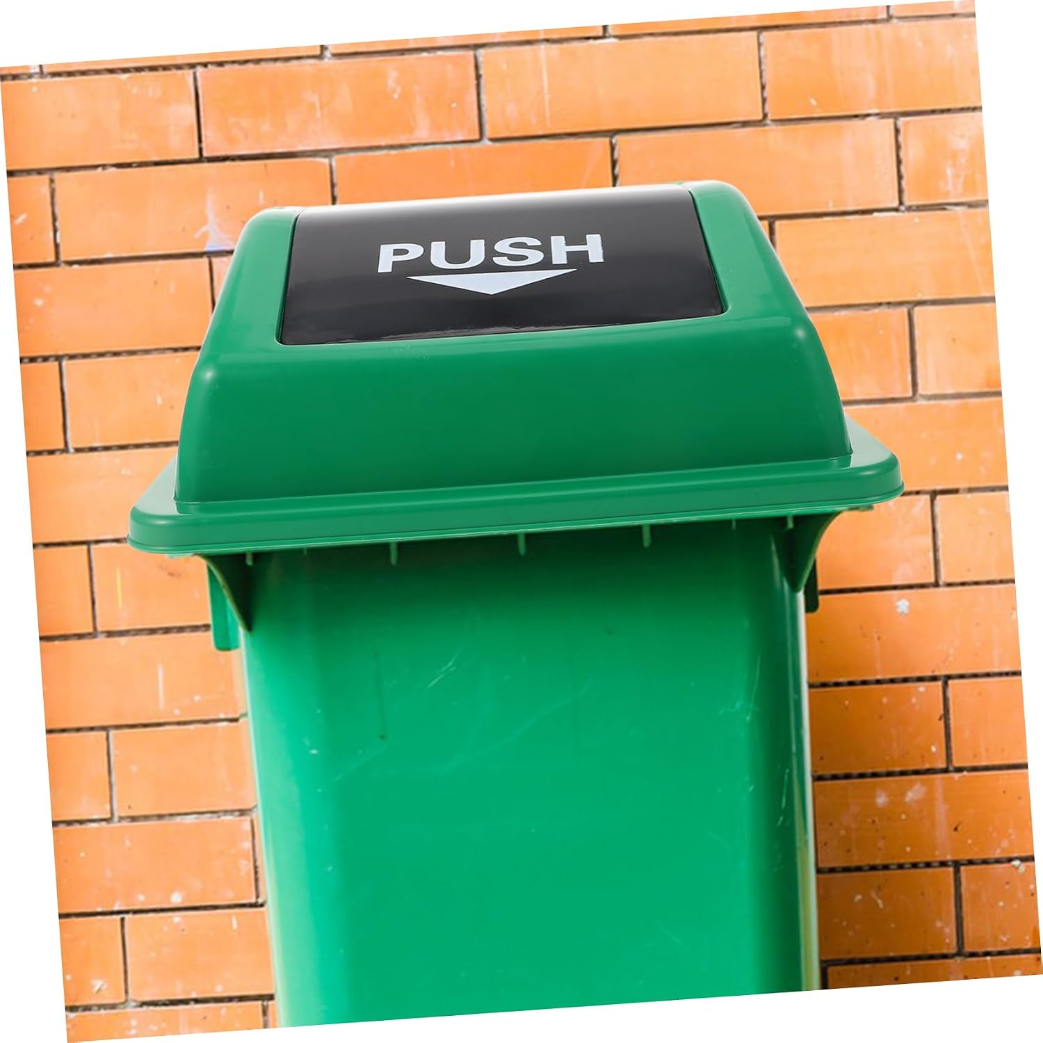 Kitchen Trash Can Lid Plastic 20l Green Flap Cover Replacement