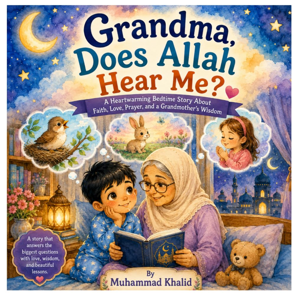 Grandma, Does Allah Hear Me?: A Heartwarming Bedtime Story About Faith, Love, Prayer, and a Grandmother's Wisdom for Children Ages 3–8