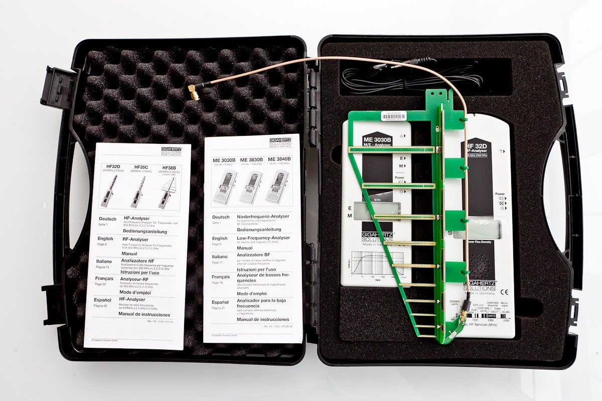 MK10 Set of EMF Meters HF32D Meter and Low Frequency ME3030B Meter