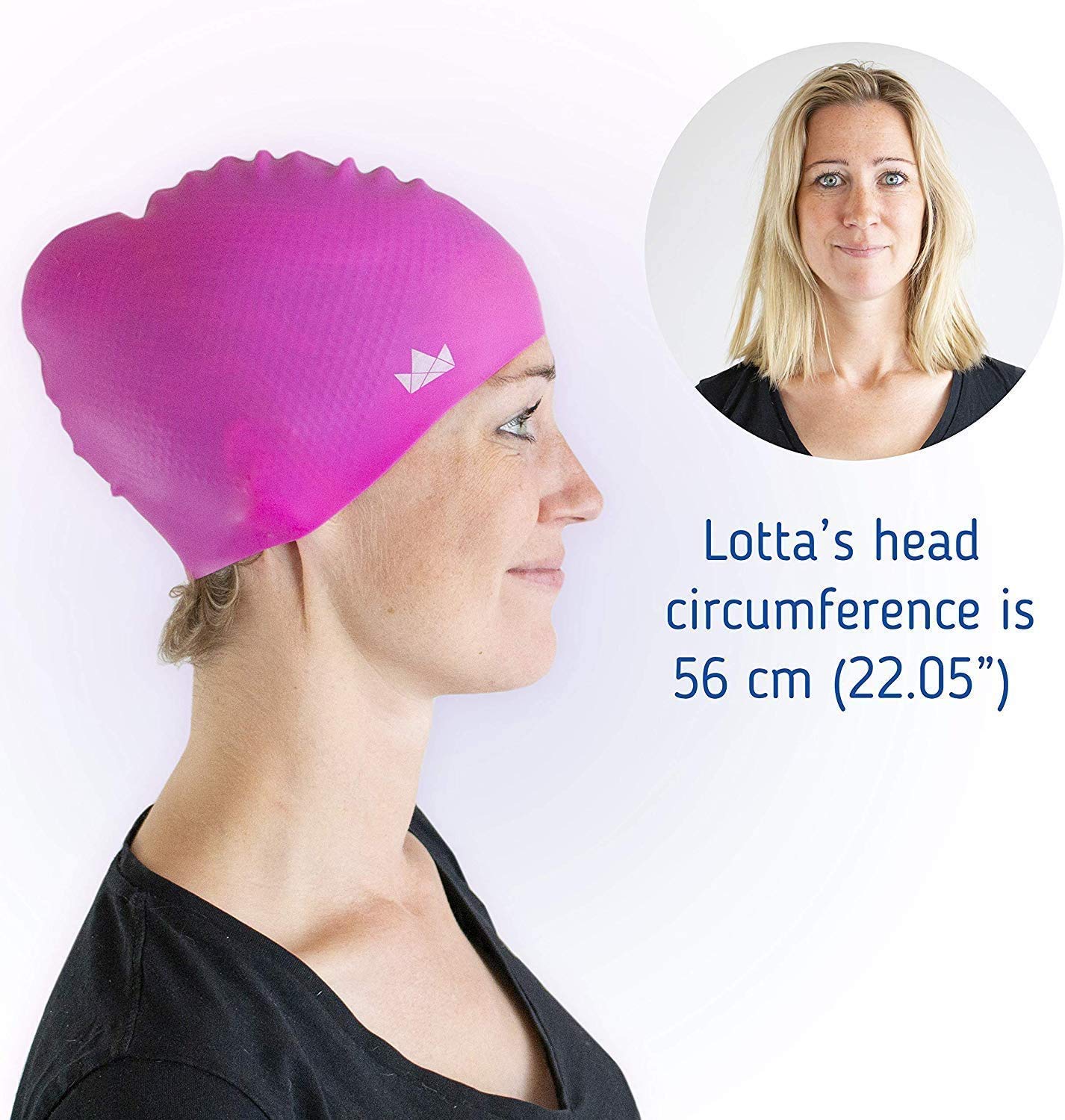 The Friendly Swede Bonnet De Bain Silicone Lot De 2 - Étanchéité + Poches Oreilles - Homme/Femme