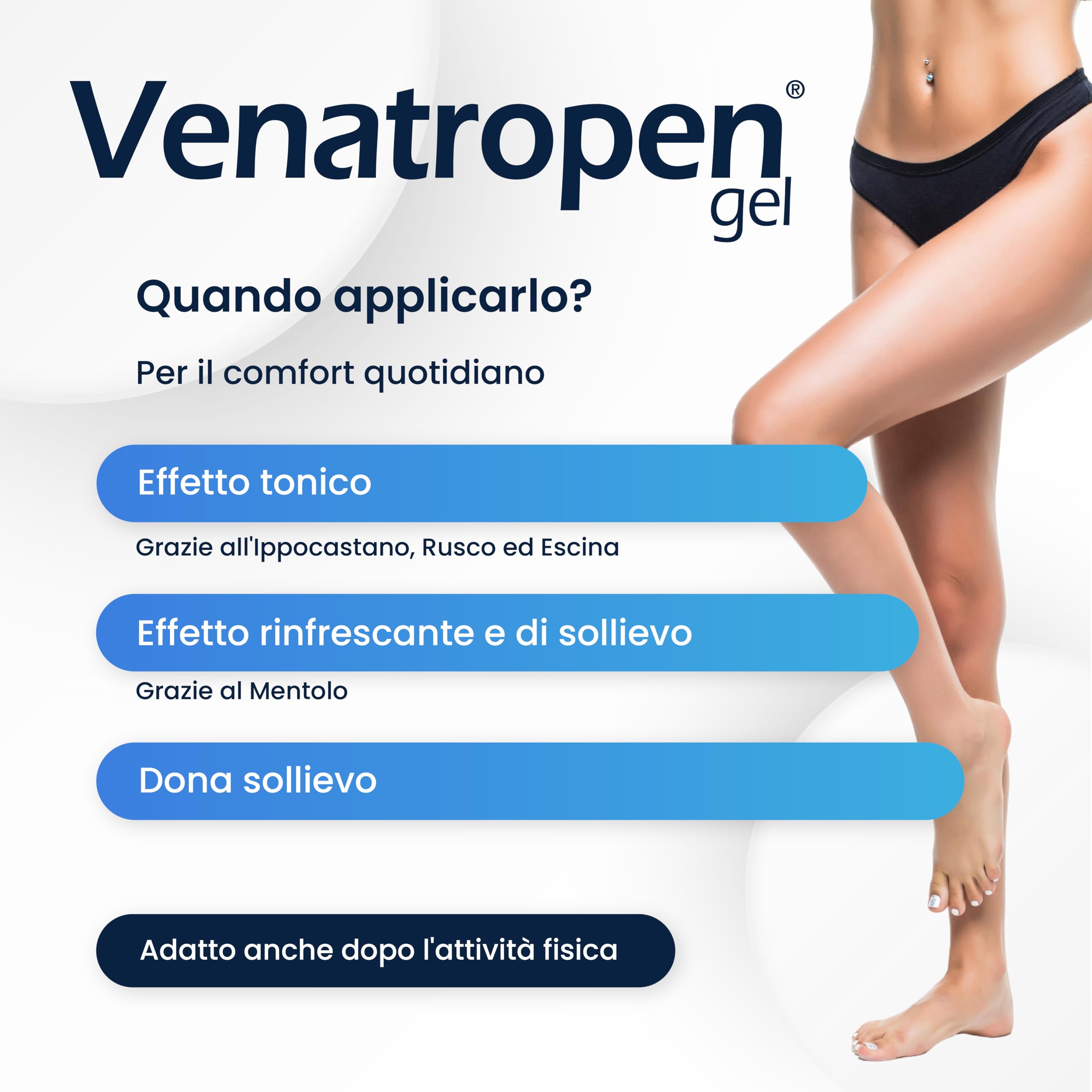 Soluzione Completa Venatropen - Con Venatropen Plus, Venatropen TC 600 e Venatropen Gel