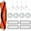 Mi Robot Vacuum S10 Plus,S10X10 Plus,X10X20X20 Plus Compatible Mop Mat,Hepa Filter,Brush,Side Brush Replacement Accessory Refresh Kit-13 Pieces