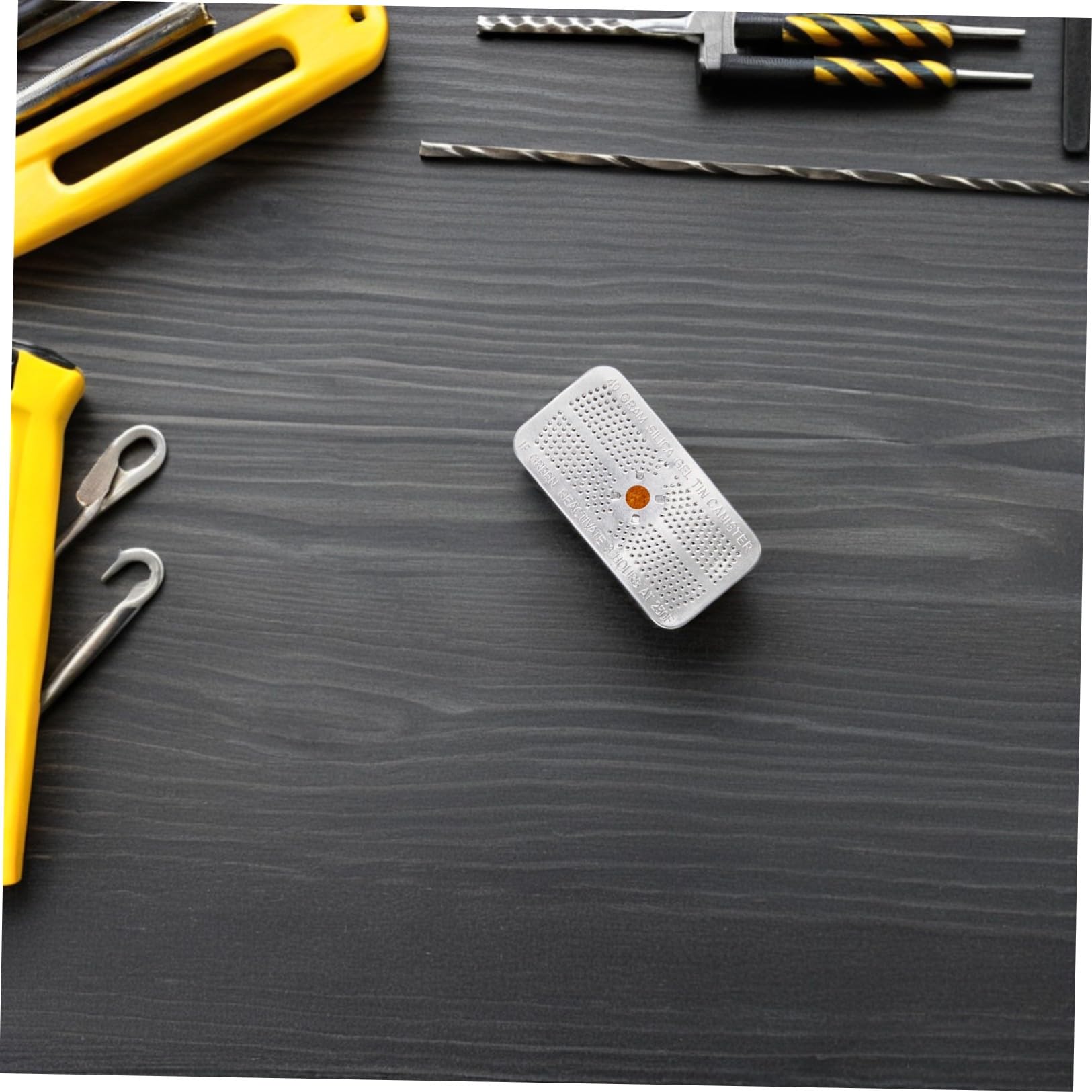 VILLCASE 5 Pezzi Pacchetti di Silice da 40 G Indicatore di Umidità Arancione Riutilizzabili Assorbitori di Umidità Sicuri per Casseforti Dispositivi Elettronici e Armadi