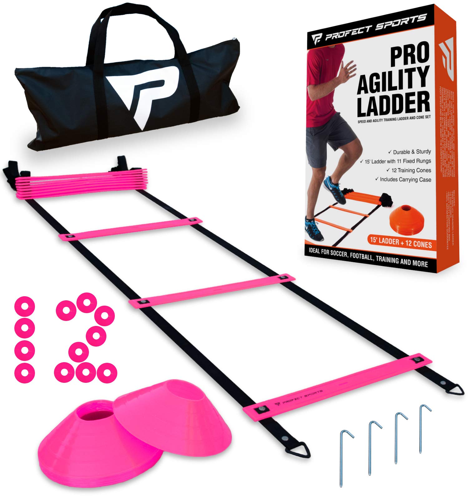 Buy Pro Agility Ladder and Cones Speed and Agility Training Set with