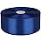 Baocuan 1-1/2 inch Deep Blue Satin Ribbon 50 Yards Solid Fabric Ribbons Roll for Wedding Invitations, Bridal Bouquets, Sewing, Party Decorations, Gift Wrapping and More